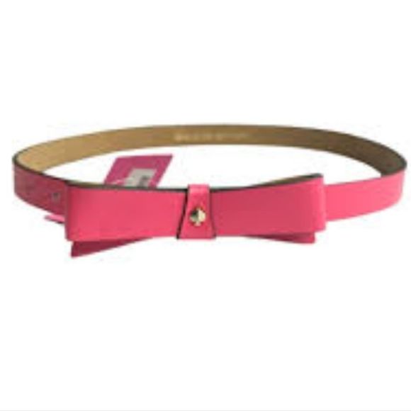 Kate Spade Bow Belt- Pink - Picture 2 of 6